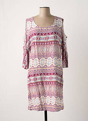 Robe mi-longue violet ONLY femme