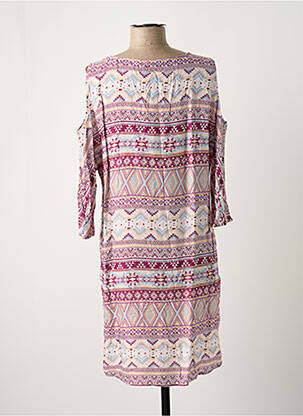 Robe mi-longue violet ONLY femme