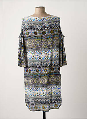 Robe mi-longue bleu ONLY femme