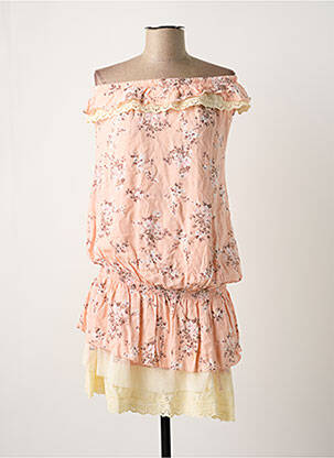 Robe courte rose LOLA ESPELETA femme