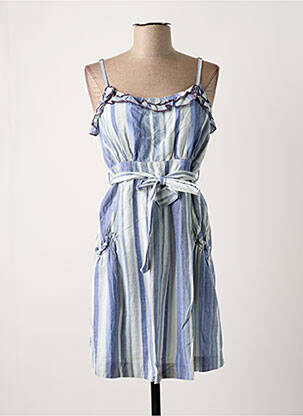Robe courte bleu ONLY femme