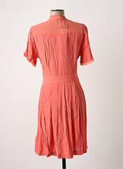 Robe mi-longue orange TOMMY HILFIGER pour femme seconde vue