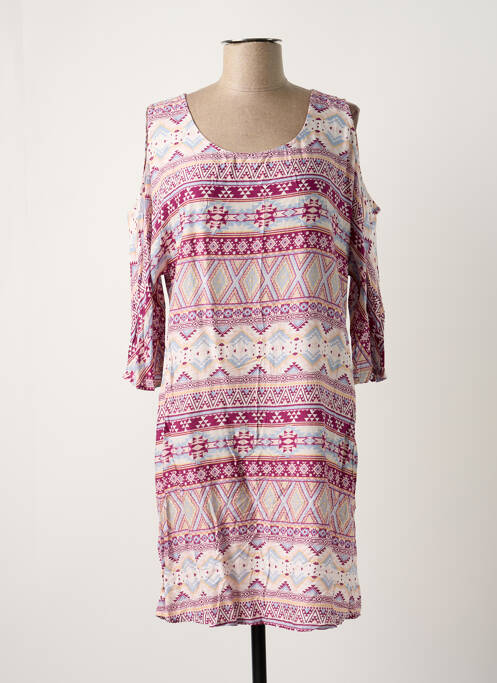 Robe mi-longue violet ONLY femme