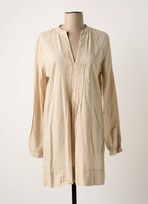 Robe courte beige B.YOUNG pour femme