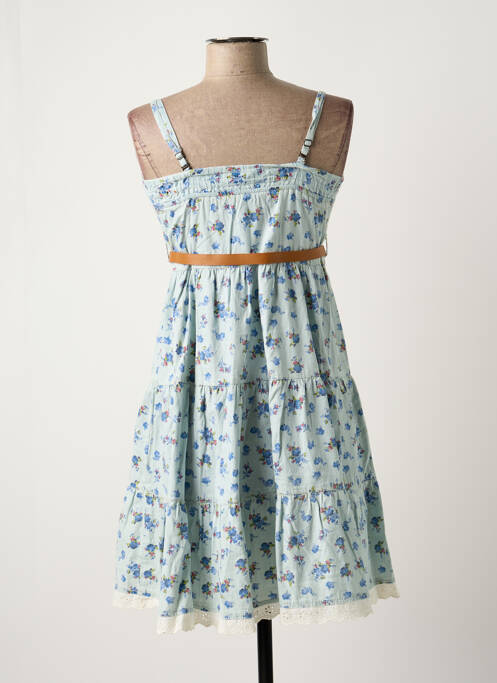 Robe courte bleu ONLY pour femme