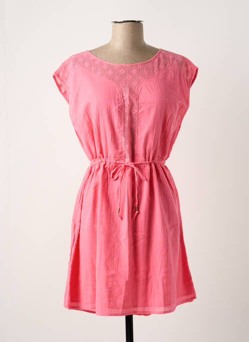 Robe courte rose VERO MODA pour femme