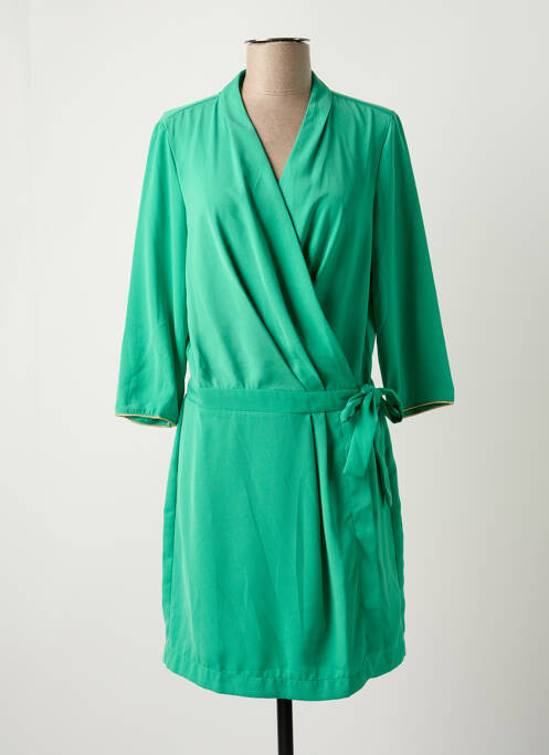 Robe courte vert VERO MODA pour femme