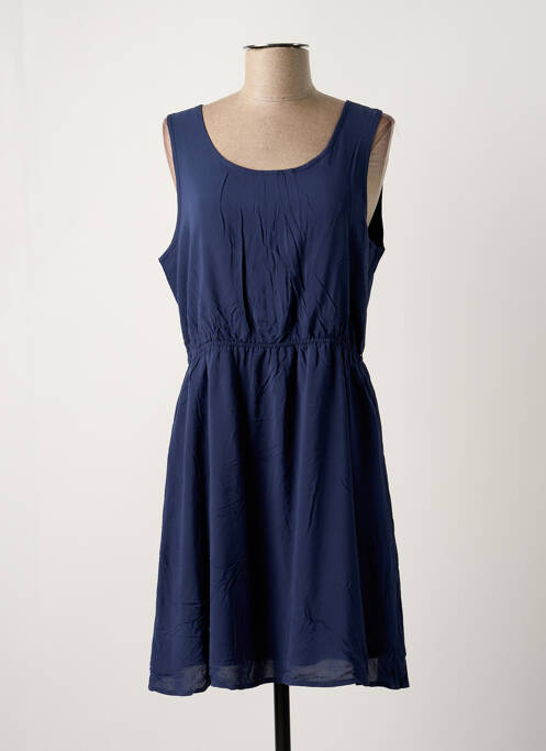 Robe mi-longue bleu ONLY pour femme