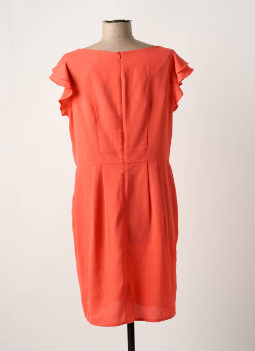 Robe mi-longue orange MOLLY BRACKEN pour femme