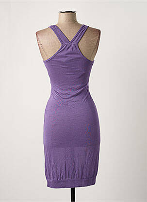 Robe mi-longue violet ONLY femme