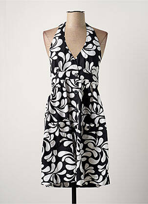 Robe mi-longue noir PEPE JEANS femme