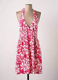 Robe mi-longue rose PEPE JEANS femme