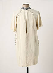 Robe courte beige VERO MODA pour femme seconde vue