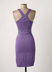 Robe mi-longue violet ONLY pour femme seconde vue