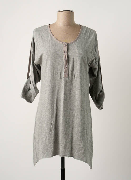 Tunique manches longues gris VERO MODA pour femme