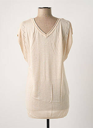 Pull beige LES P'TITES BOMBES femme