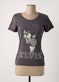T-shirt gris ONLY femme