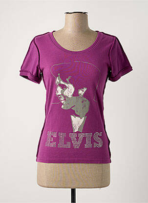 T-shirt violet ONLY femme