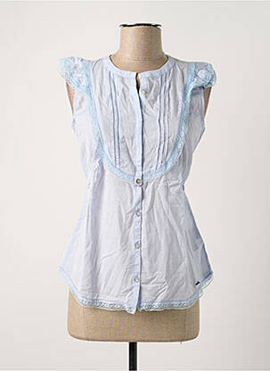 Chemisier bleu PEPE JEANS femme