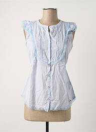 Chemisier bleu PEPE JEANS femme