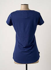 T-shirt bleu FRANKLIN MARSHALL pour femme seconde vue