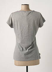 T-shirt gris FRANKLIN MARSHALL pour femme seconde vue