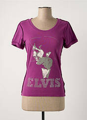 T-shirt violet ONLY pour femme seconde vue