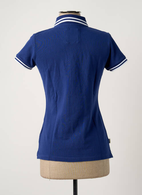 Polo bleu FRANKLIN MARSHALL pour femme
