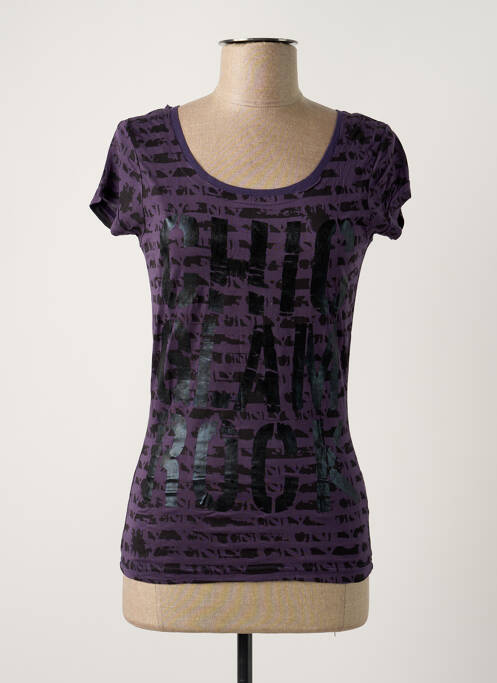 T-shirt violet ONLY pour femme