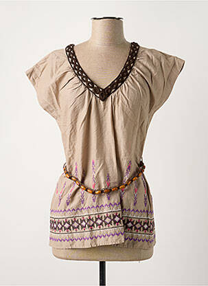Top beige VERO MODA femme