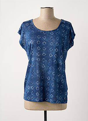 Top bleu TIMEOUT femme