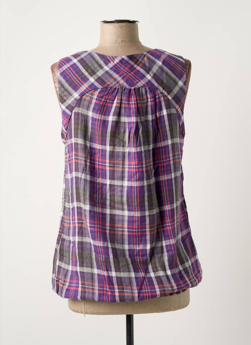 Blouse violet ONLY pour femme