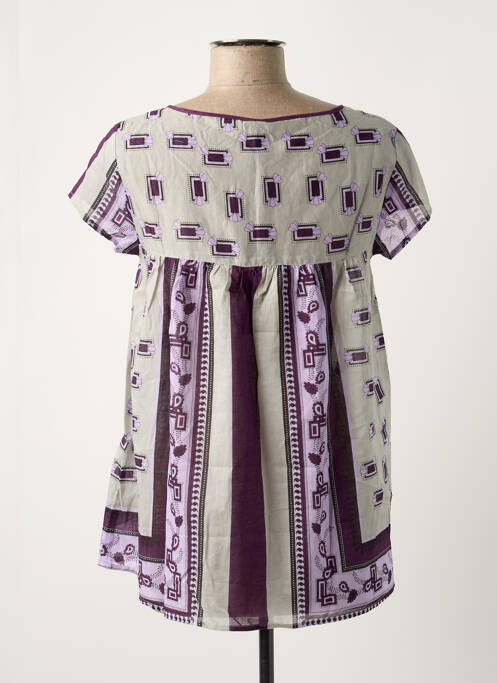 Blouse violet ONLY pour femme