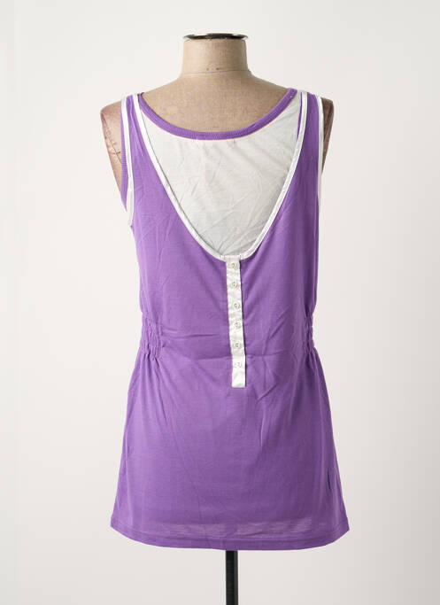 Top violet ICHI pour femme