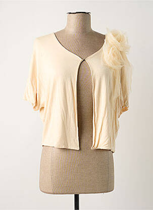 Gilet manches courtes orange MOLLY BRACKEN femme