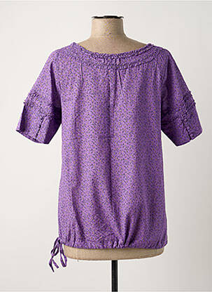 Blouse violet ICHI femme