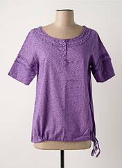 Blouse violet ICHI pour femme seconde vue