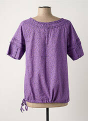 Blouse violet ICHI pour femme seconde vue