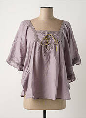 Blouse violet VERO MODA pour femme seconde vue