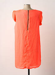 Robe courte orange VERO MODA pour femme seconde vue