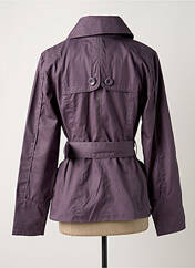 Trench violet VERO MODA pour femme seconde vue