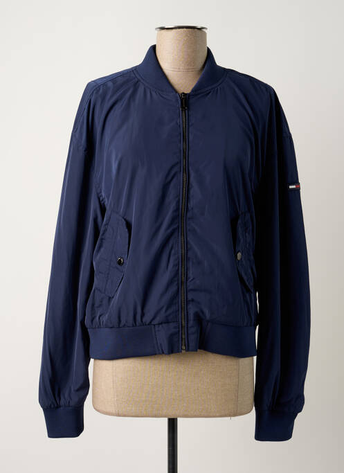 Blouson bleu TOMMY HILFIGER pour femme