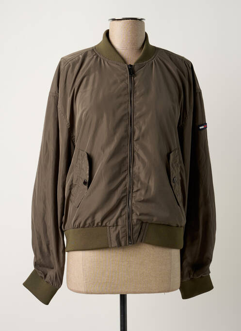 Blouson vert TOMMY HILFIGER pour femme