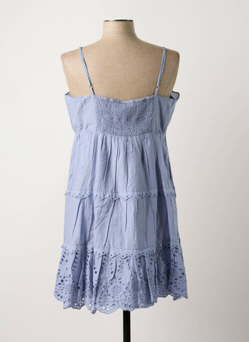 Robe mi-longue bleu VERO MODA pour femme