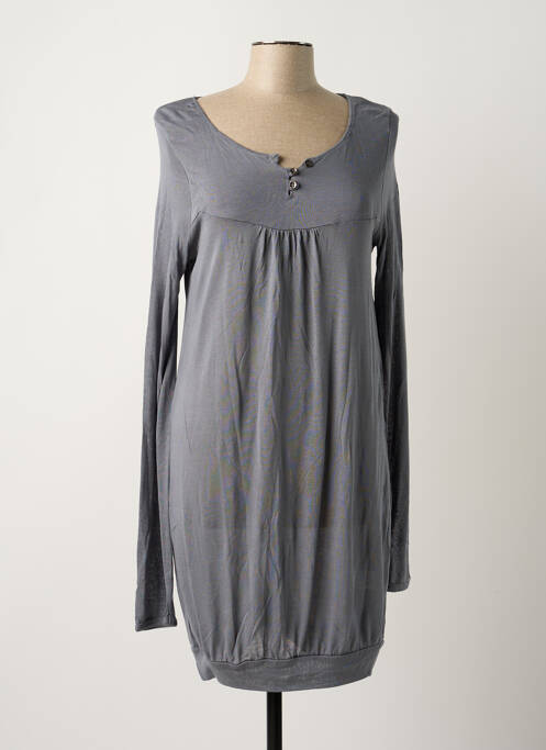 Robe mi-longue gris VERO MODA pour femme