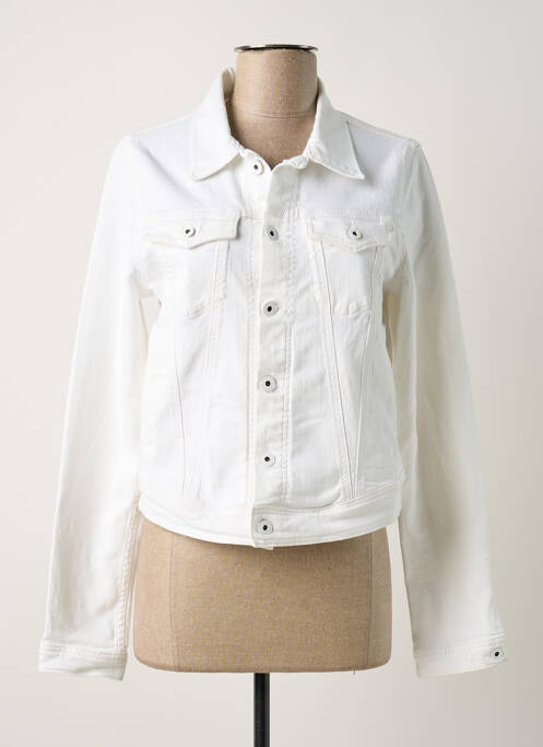 Veste casual blanc PEPE JEANS pour femme