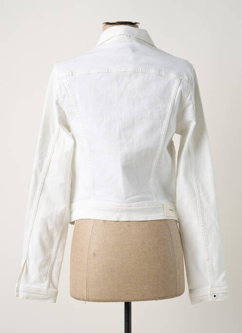 Veste casual blanc PEPE JEANS pour femme