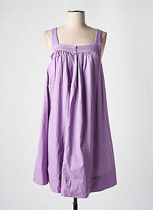 Robe mi-longue violet ONLY femme