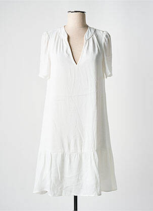 Robe mi-longue blanc LES P'TITES BOMBES femme