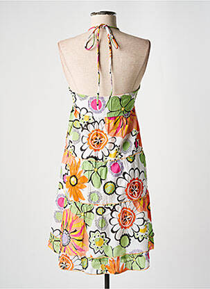 Robe mi-longue orange PEPE JEANS femme